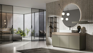 BOX 80 - Countertop rectangular washbasin by Edoné by Agorà - view 3